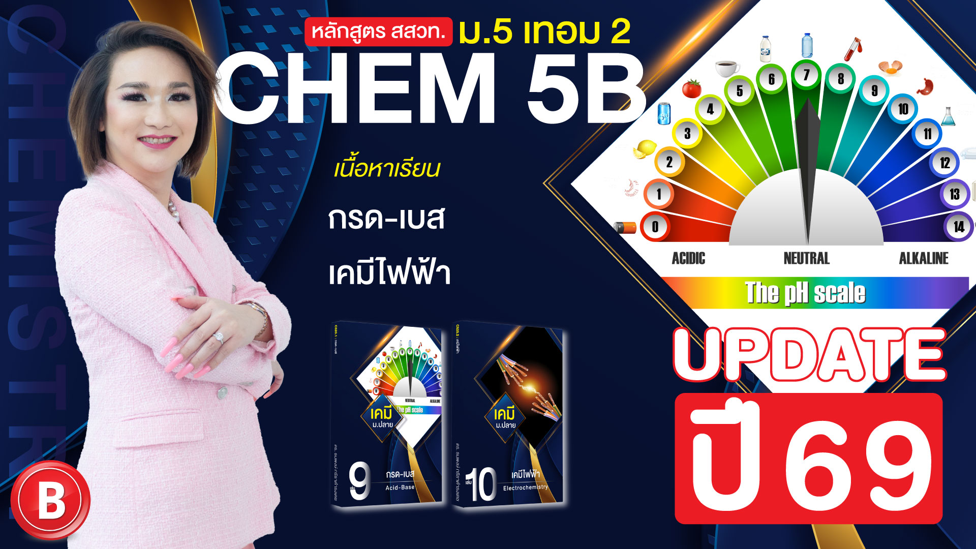 Chem 5B เคมี ม.5 เทอม 2 (หลักสูตรใหม่)